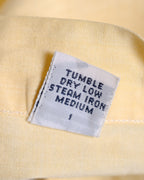 POLO Ralph Lauren/ “PHILIP” Relax Sized Cotton Shirt Yellow