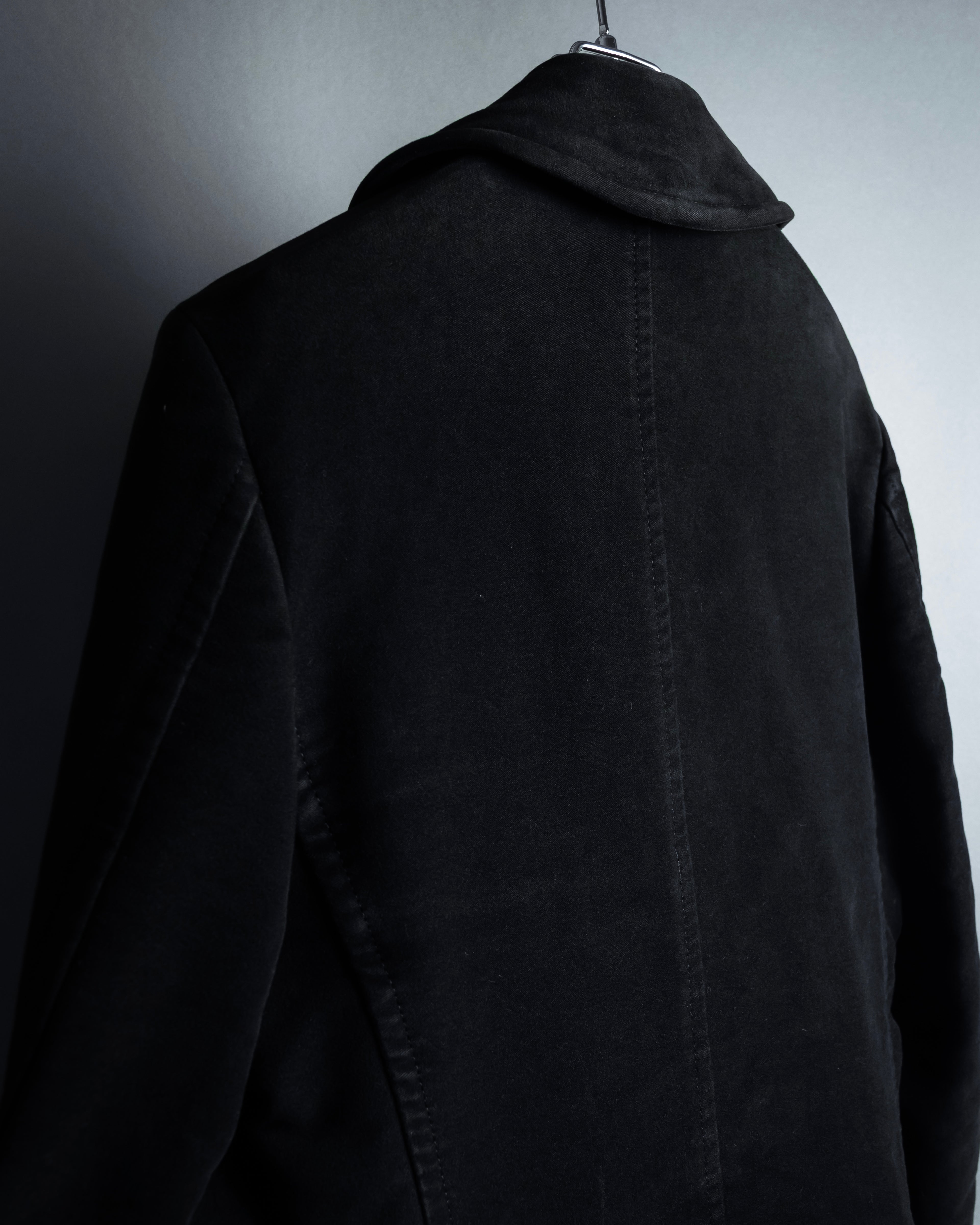 -SPECIAL- "GUCCI" 2007-2011's  High density cotton military detail mid-length coat