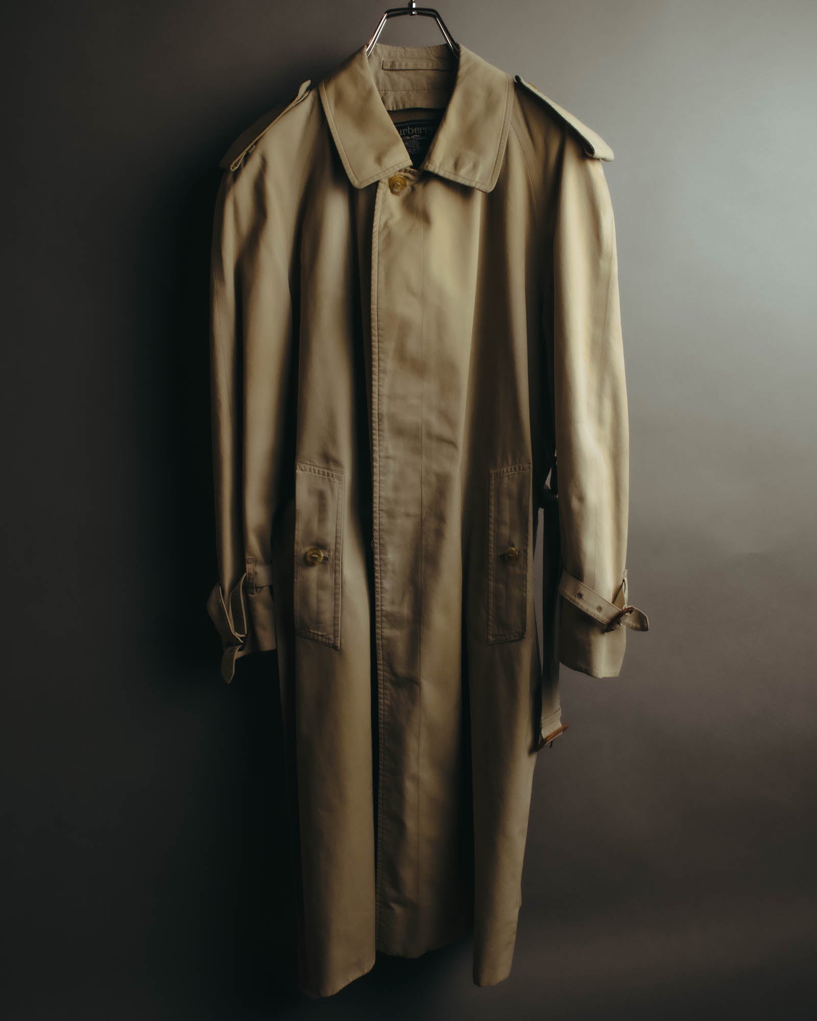 “BURBERRYS” 90’s classic cotton trench coat