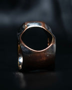 "Maison Margiela" octagon designed 2-way ring