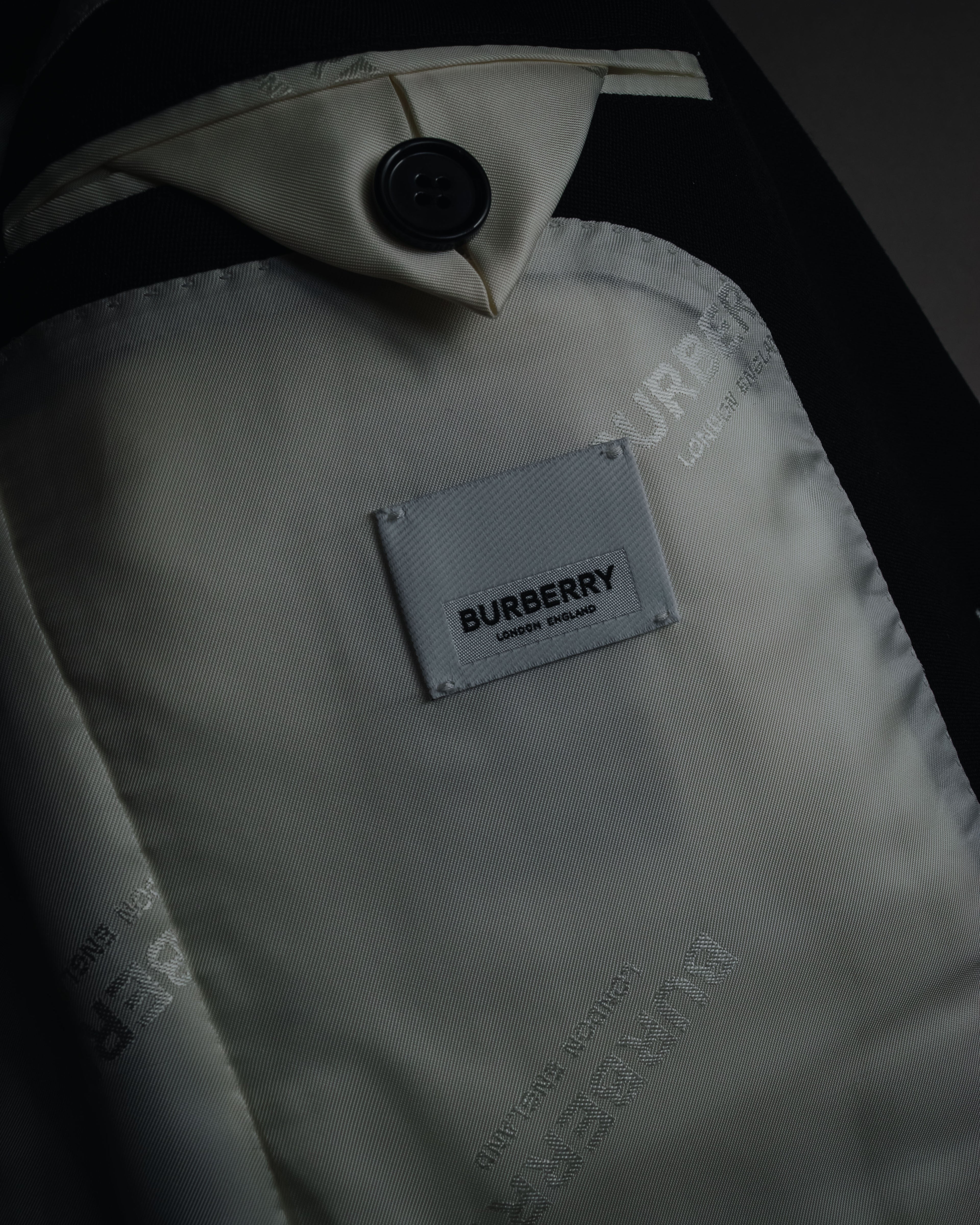 –SPECIAL– "BURBERRY" 20’s trompe l’oeil layered tailored jacket