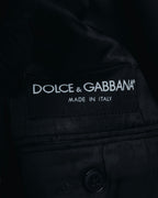 Blazer entallado brillante de los años 00 de DOLCE & GABBANA