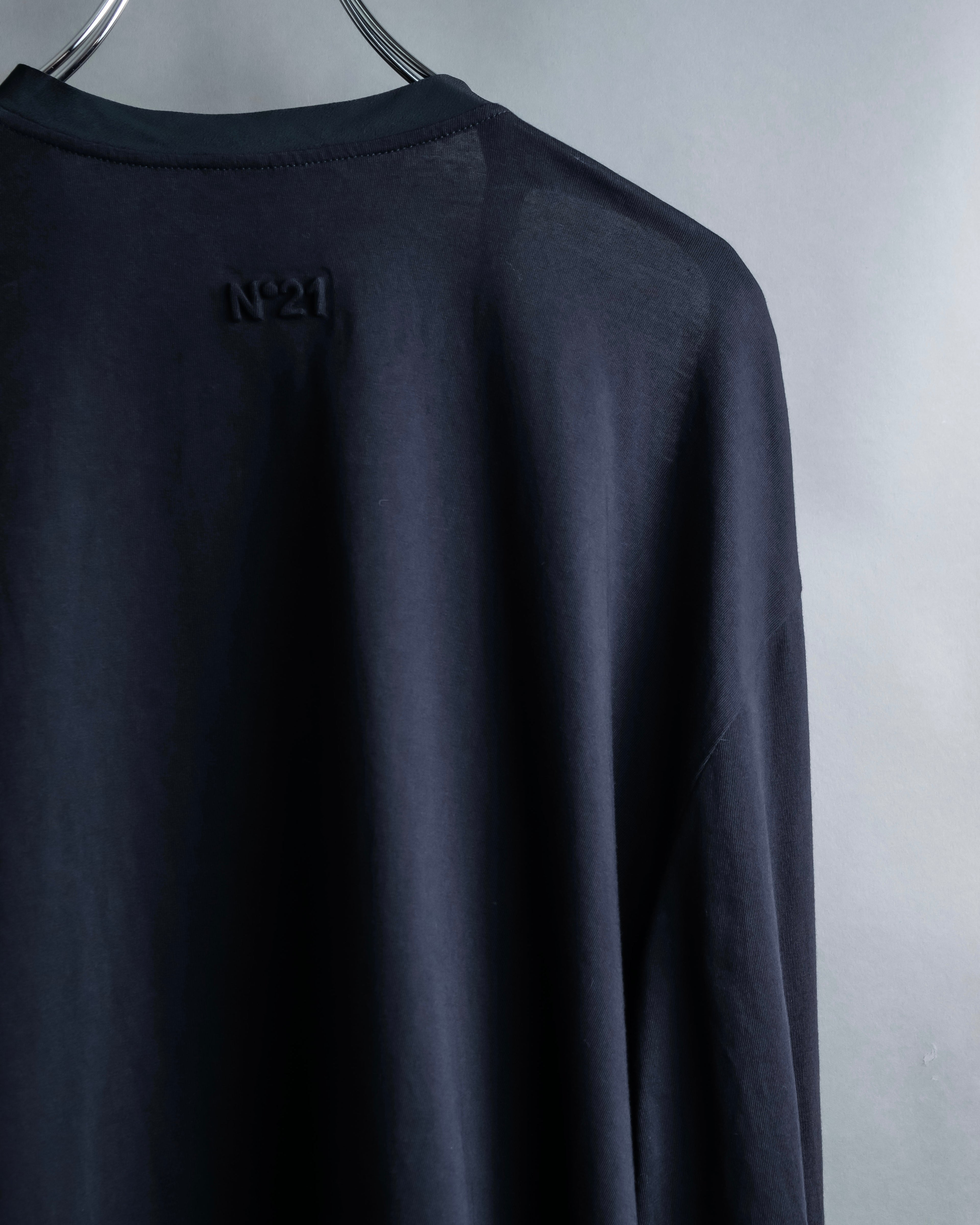 N21 NUMERO VENTUNO Oversized string design tops