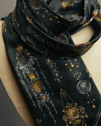 "Gianfranco Ferré" 90's Baroque print silk necktie