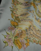"HERMÈS" 00's Au pays de cocagne silk scarf
