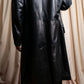 "GIANFRANCO FERRE" Oversized lamb leather chester coat