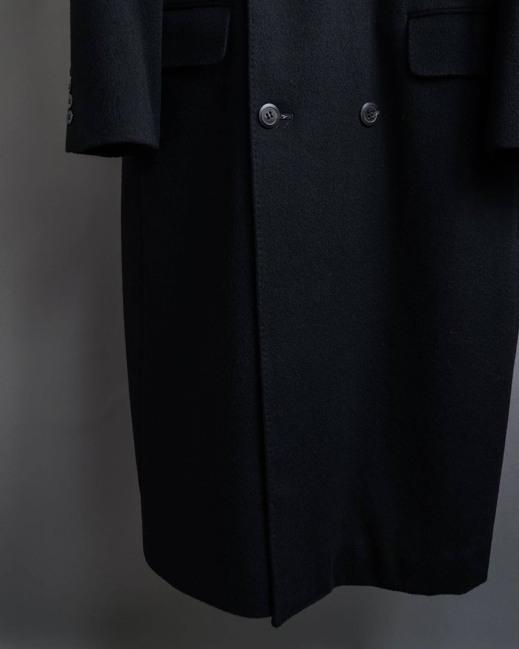 "CHRISTIAN DIOR MONSIEUR" 
Oversized double-breasted chester coat