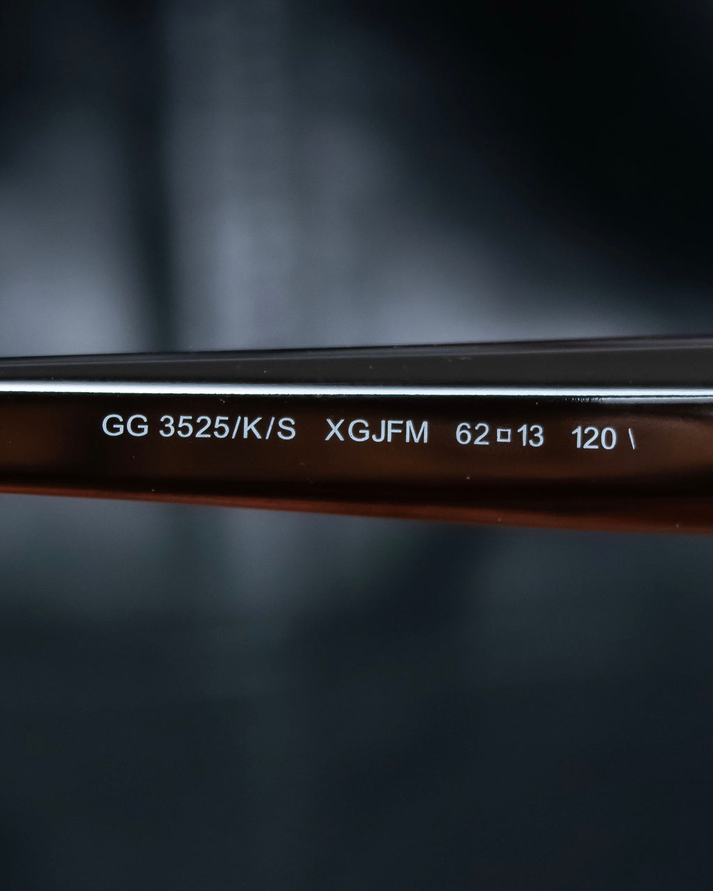 “GUCCI” GG heart motif butterfly shaped sunglasses