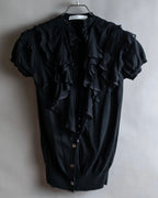 "sacai luck" Layered tulle tunic tops