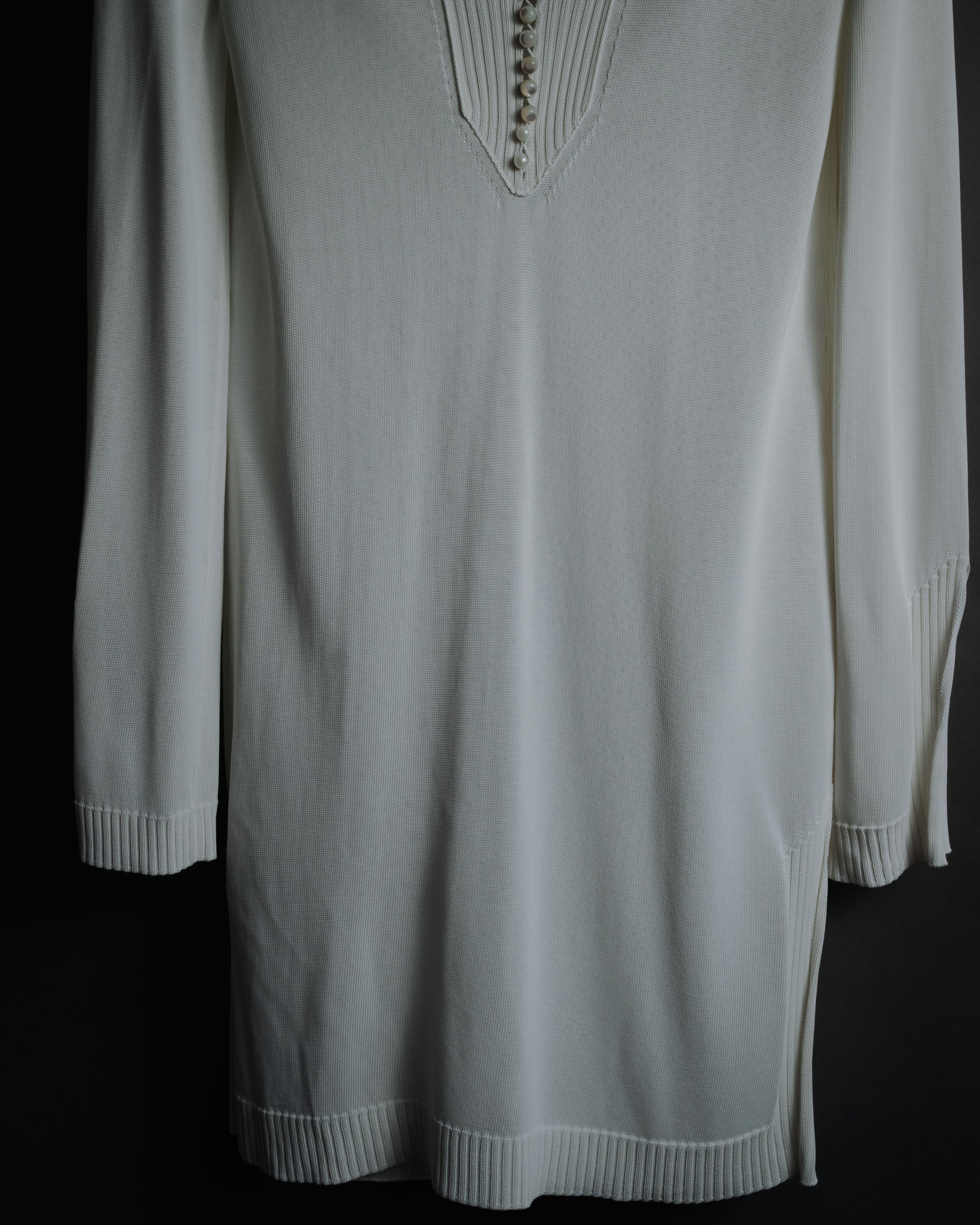 "HERMES" 06’s-10’s Viscose knit dress tunic