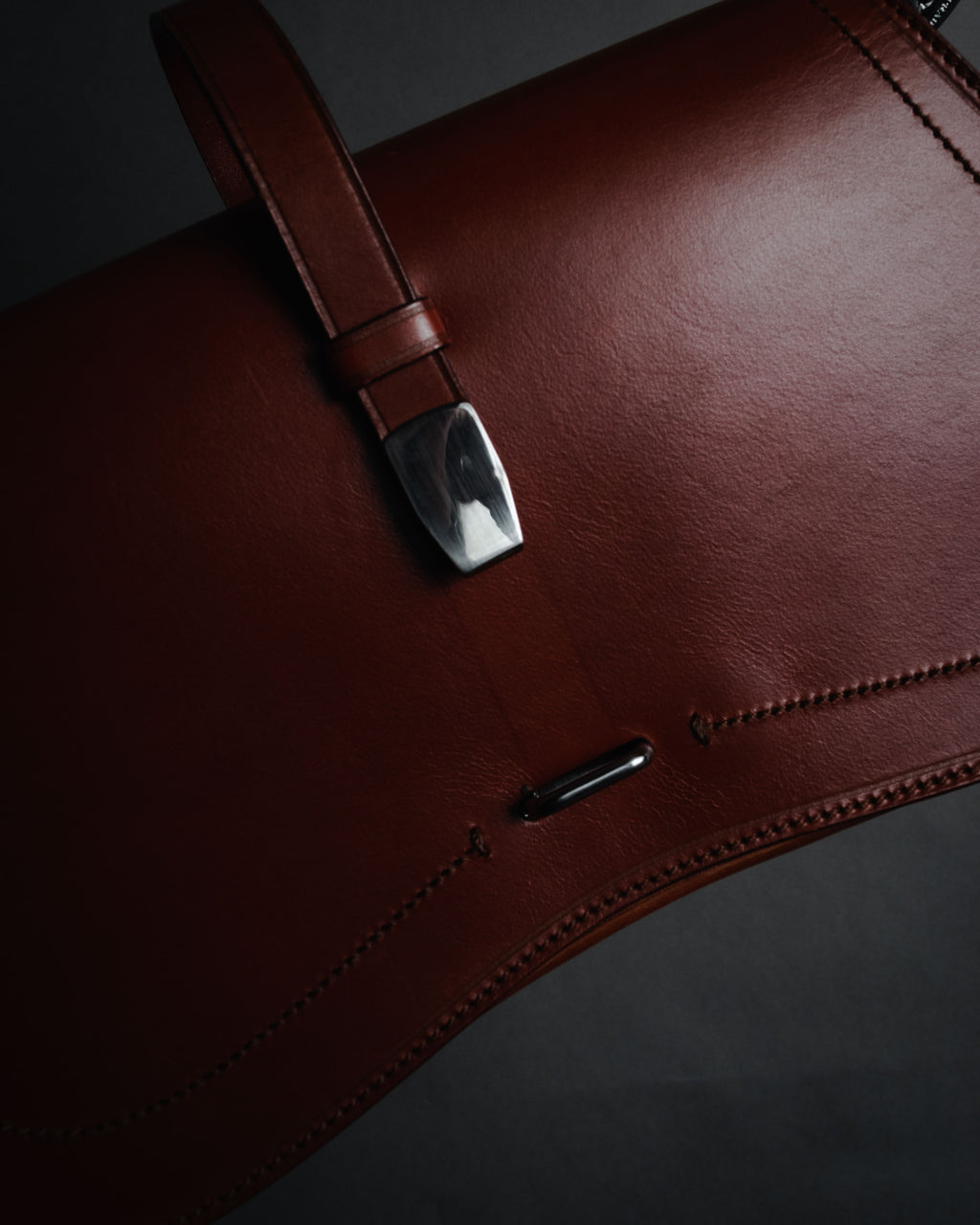 –SPECIAL– "PRADA" 90’s-00’s Minimal strap flap shoulder bag