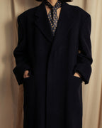 -SPECIAL- "BURBERRYS" 1980-1990's 
Classically tailored oversized 100% cashmere chester coat