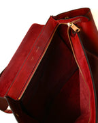 CÉLINE by Phoebe Philo
/ "Trapeze Medium" Hand Bag Red