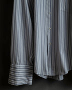 "Vintage multi-stripe pattern shirt"