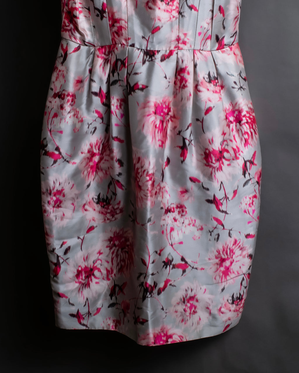 "Max Mara" Watercolor floral pattern sleeveless long dress