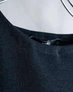 "GUCCI" Leather piping design box sleeve T-shirt