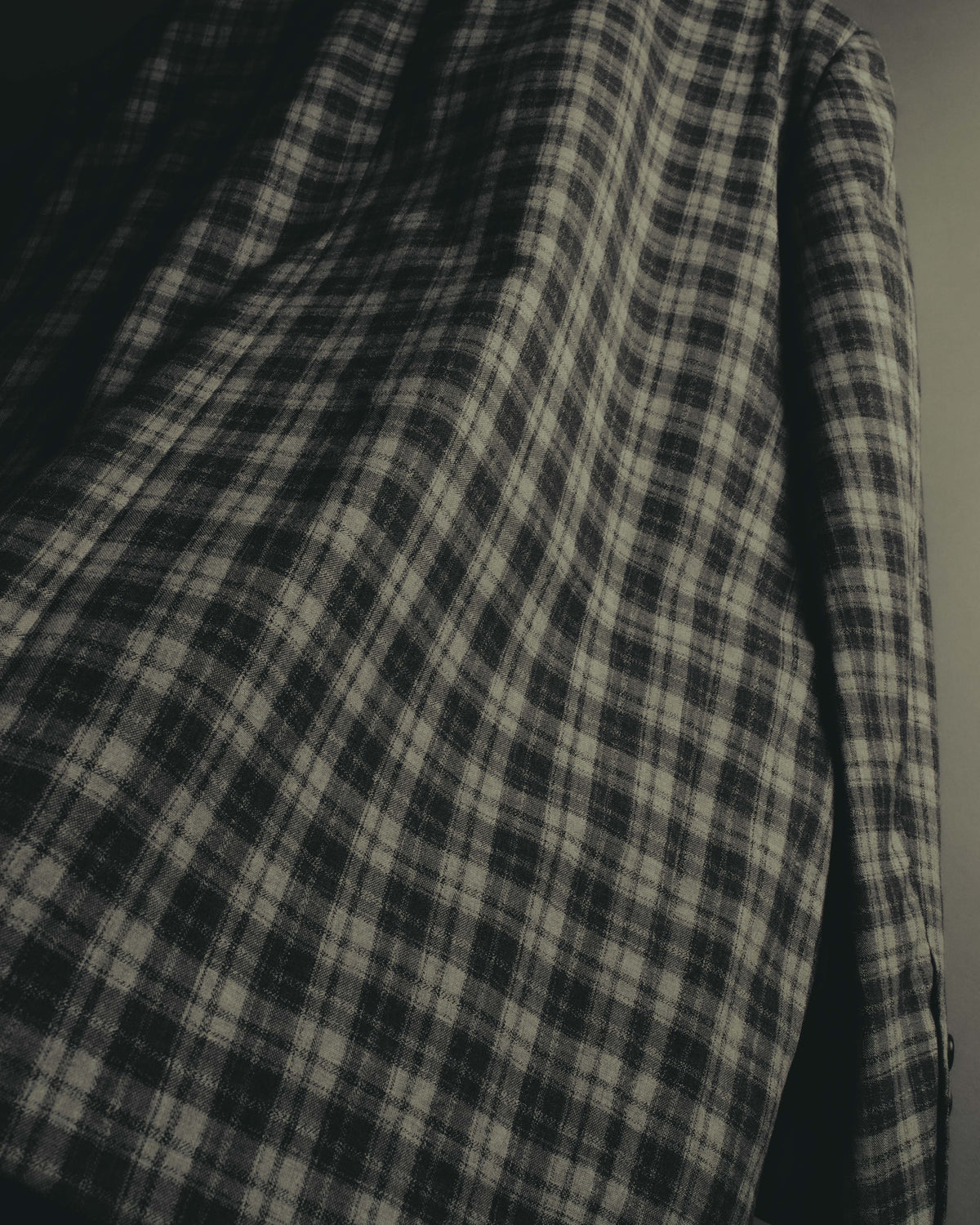"COMME des GARÇONS HOMME" 90's Plaid wool blazer