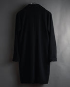 Abrigo de lana de sastrería minimalista de los años 90-00 de Dolce & Gabbana