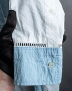 "LOEWE" Asymmetrical waist ribbon design long shirt