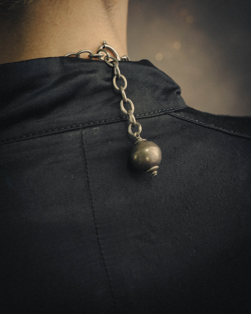 -SPECIAL- “Jean Paul Gaultier” 90’s-00’s sculptural metal ring necklace