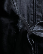 "JEAN PAUL GAULTIER" Firm finish double-zip belted mid-length coat