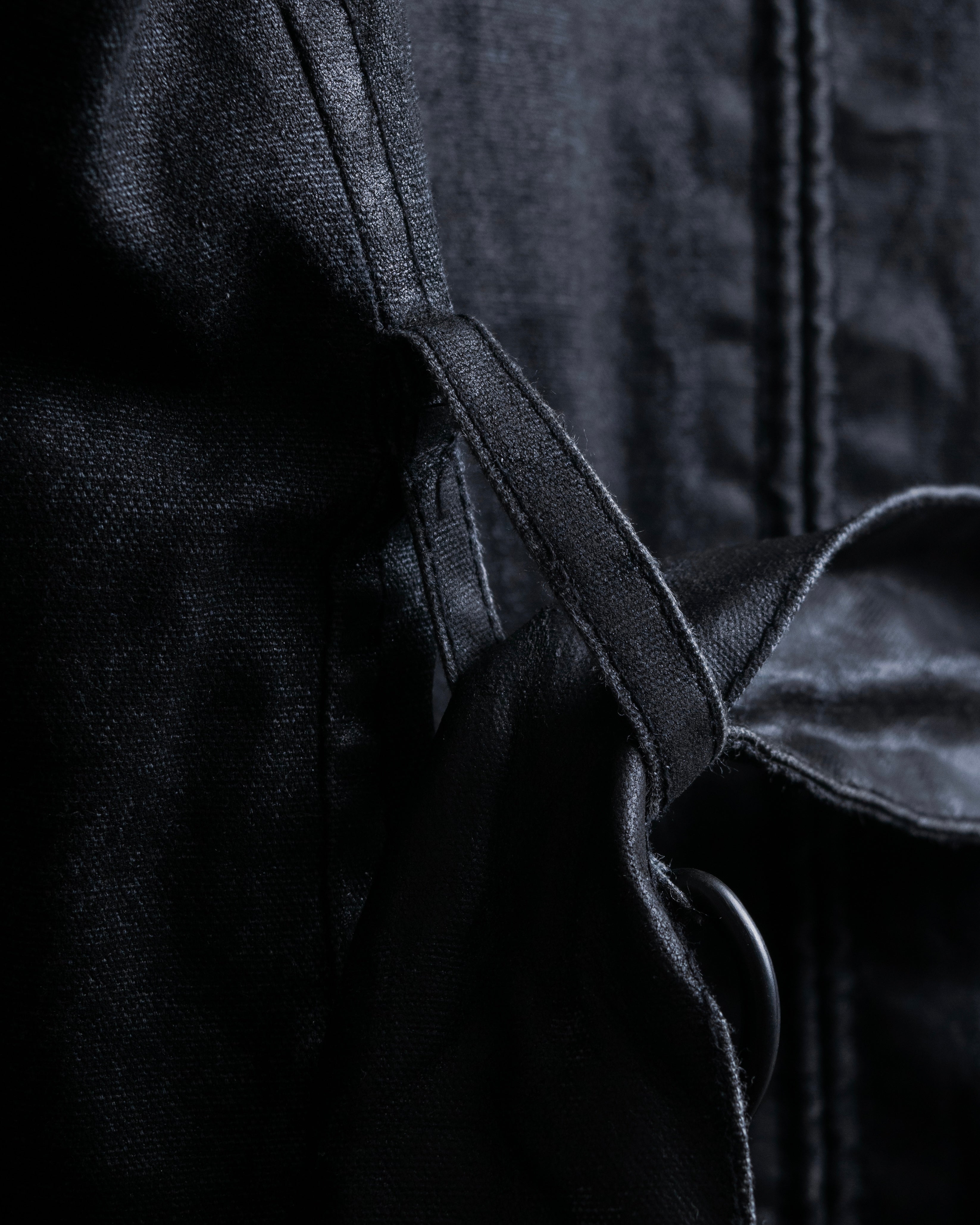 "JEAN PAUL GAULTIER" Firm finish double-zip belted mid-length coat