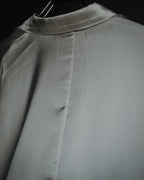 –SPECIAL– "LOEWE" 00’s Satin dolman sleeve destroy edge shirt