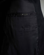 "YVES SAINT LAURENT" Classical tailoring shadow stripe pattern set up