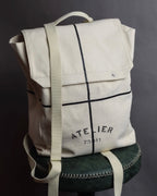 "MAISON MARGIELA" Atelier 75011 design canvas large bag