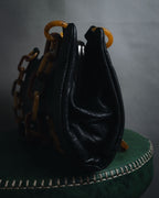 –SPECIAL– "MIU MIU"
Early 2000s bakelite effect chain frame bag