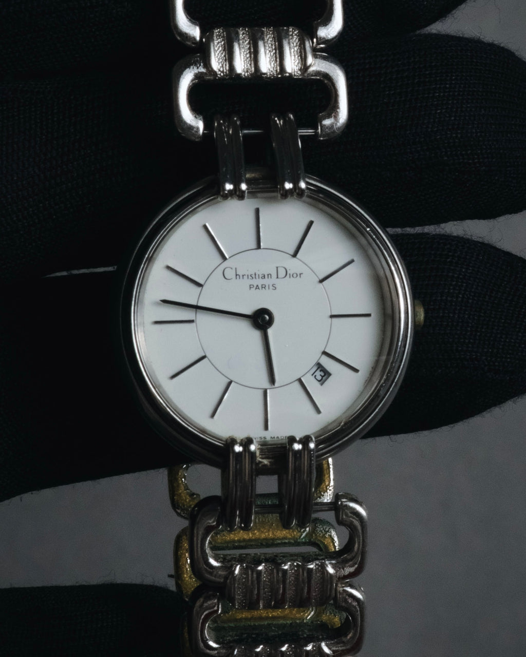 "Christian Dior" 90’s minimalist bracelet quartz watch