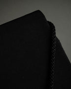 "Christian Dior Boutique Paris" Large flower motif design rope shoulder bag