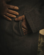 -SPECIAL- “Maison Martin Margiela” 2011-2014 Short wool blend chesterfield coat