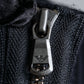 "EMPORIO ARMANI"  Piping design double zipper driver's knit