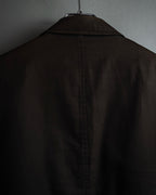 "BURBERRY" Cotton faded tailored jacket