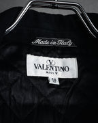 "VALENTINO" 90’s Couture-lined hooded coat