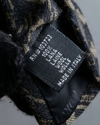 "ARMANI COLLEZIONI" Houndstooth wool necktie