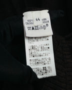 -SPECIAL- “HERMES” 00’s Cashmere cardigan and sleeveless knit twin set