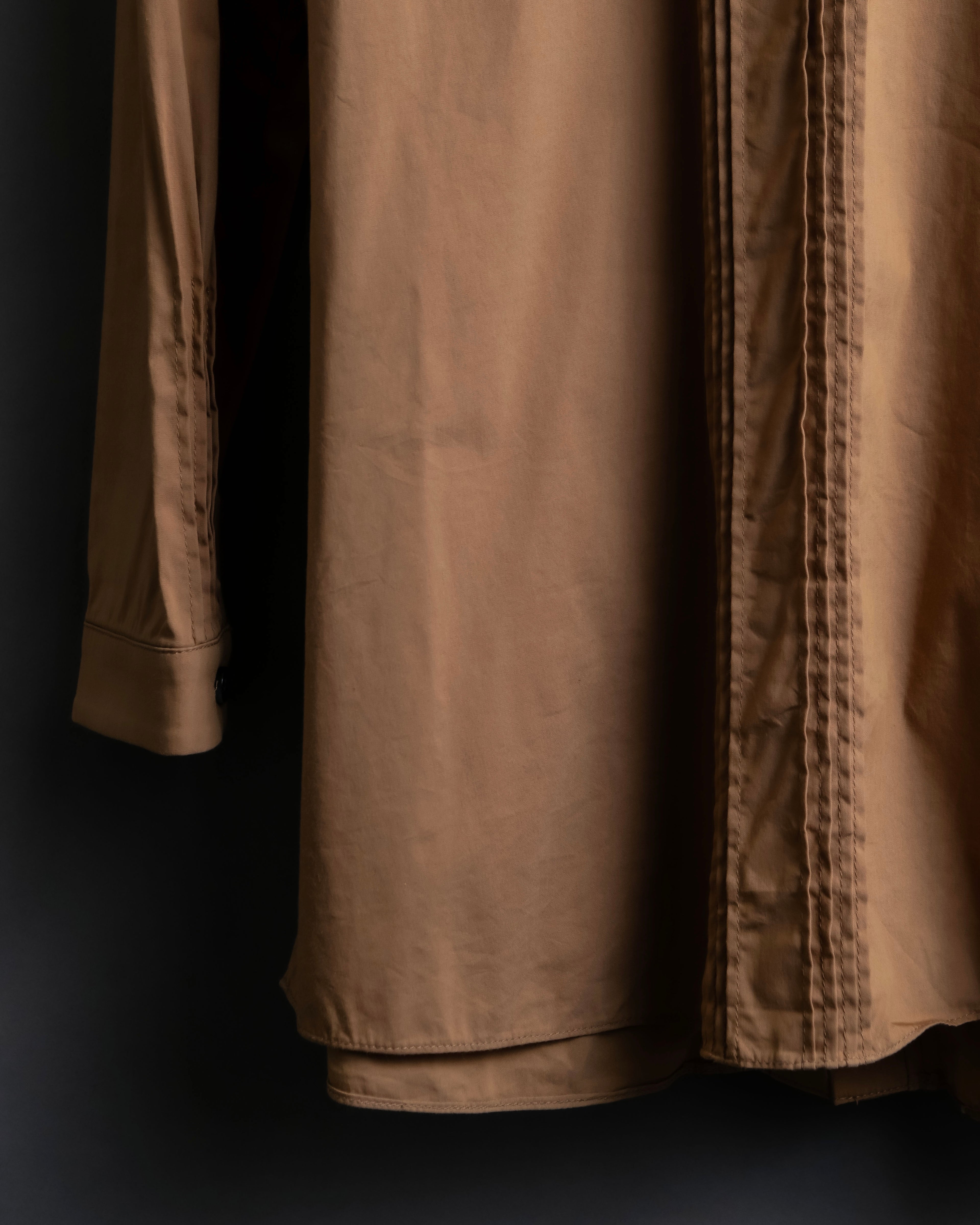 "N21 NUMEROVENTUNO" Switching design concealed shirt