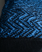 "TOGA ARCHIVES" String design mesh switching melange knit