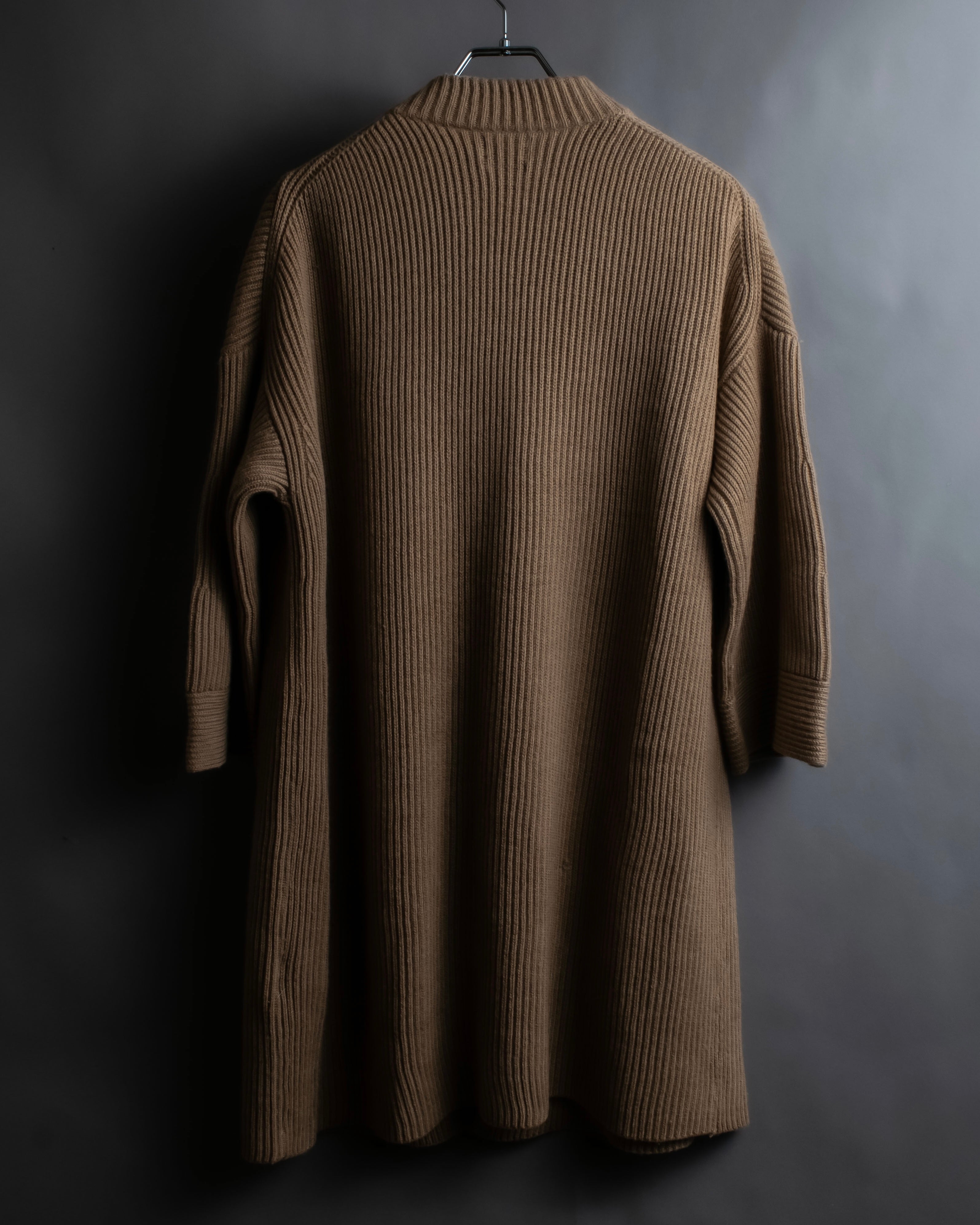 "POLO Ralph Lauren" Buckle closure design ribbed cardigan