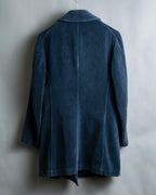 "Comme des garçons robe de chambre" Beautiful velour double half coat