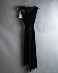 "YOHJI YAMAMOTO FEMME" 13SS Belted sleeveless long dress