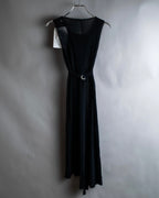 "YOHJI YAMAMOTO FEMME" 13SS Belted sleeveless long dress