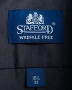 "STAFFORD" Beautiful glossy regular collar shirt