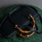 "GUCCI" Bamboo design horizontal shoulder bag