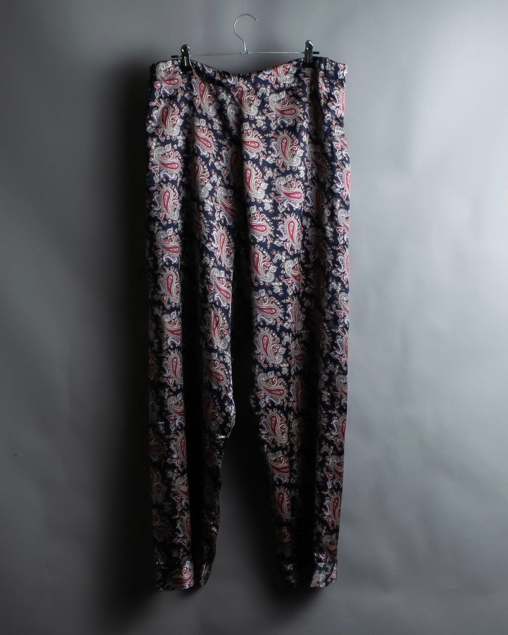 "Christian Dior" 100% silk paisley pajama set