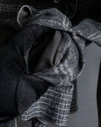 お取り置き分 "VALENTINO" Belted ruffle detail short jacket