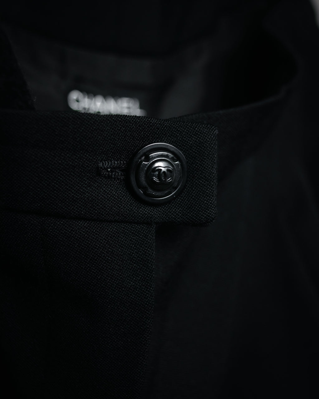 –SPECIAL– “CHANEL” 97AW Wide tuck trousers