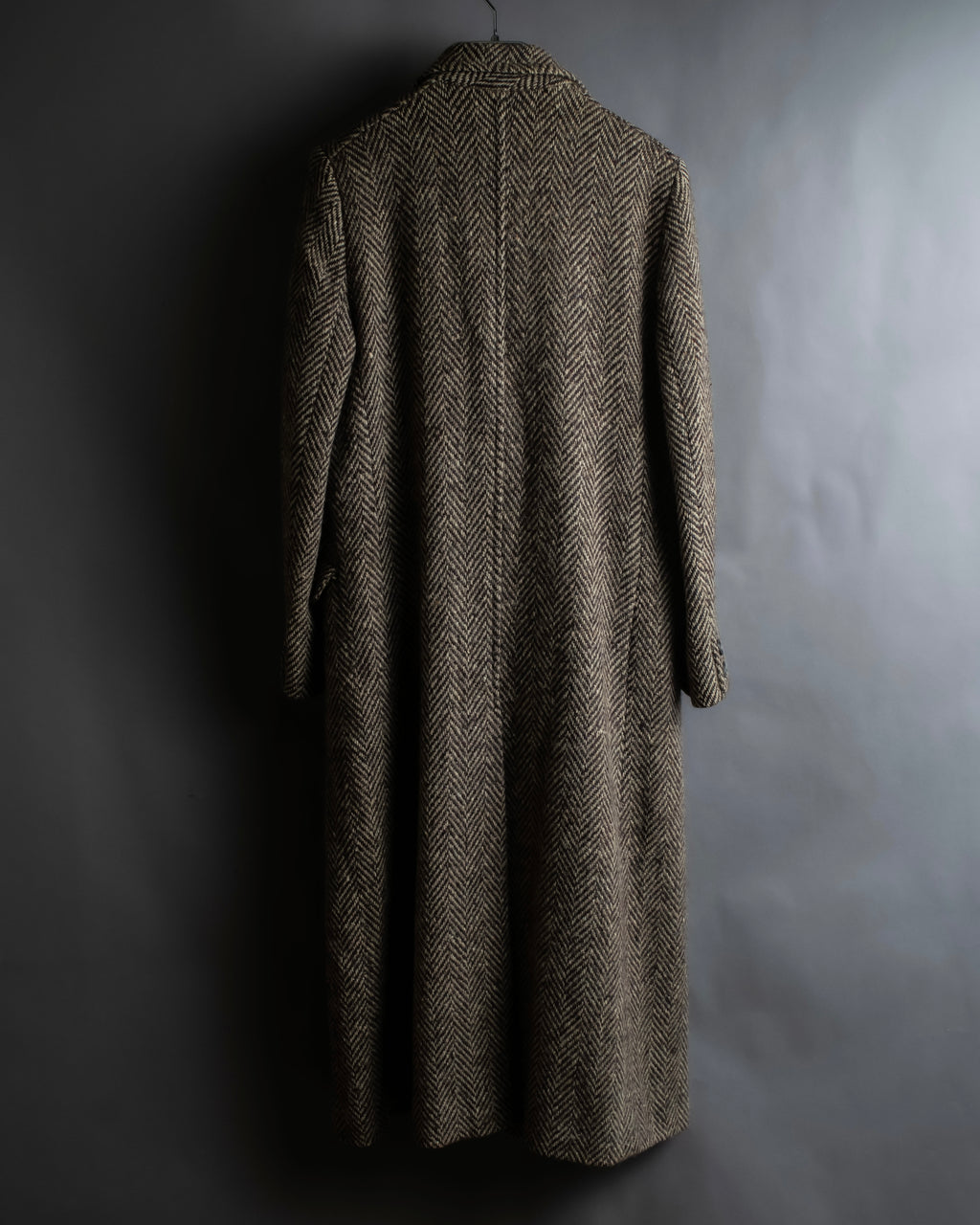 Vintage irish tweed long coat